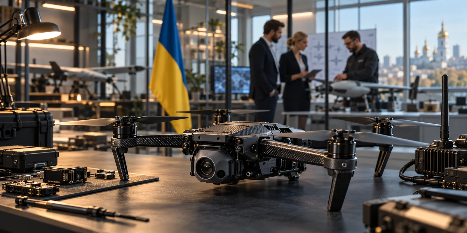 Обкладинка дослідження про український Defense Tech